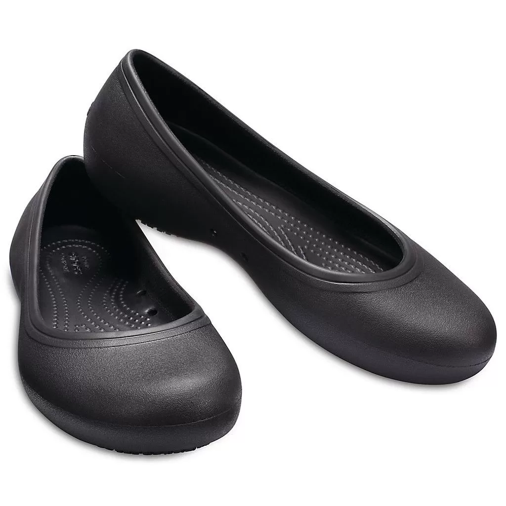 Crocs black work shoes sale